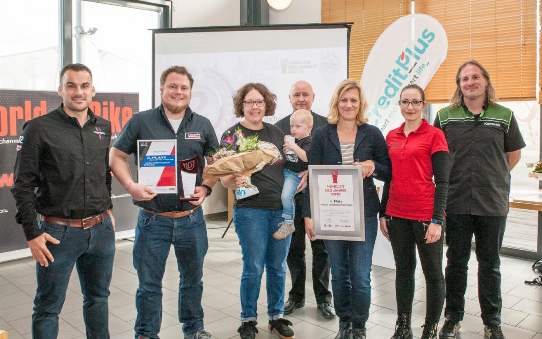 Händler des Jahres 2019 – zweiter Platz für Hänsle Motorradsport GmbH