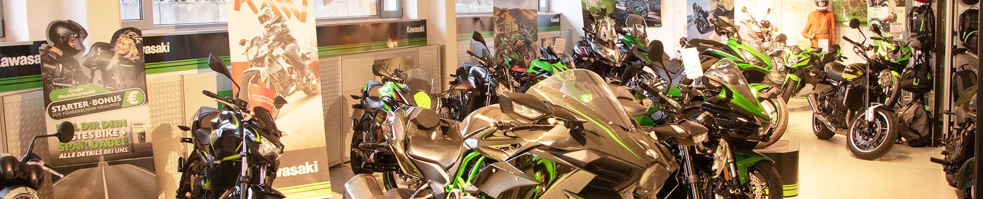 Kawasaki bei Hänsle Motorradsport - Haensle Motorradsport